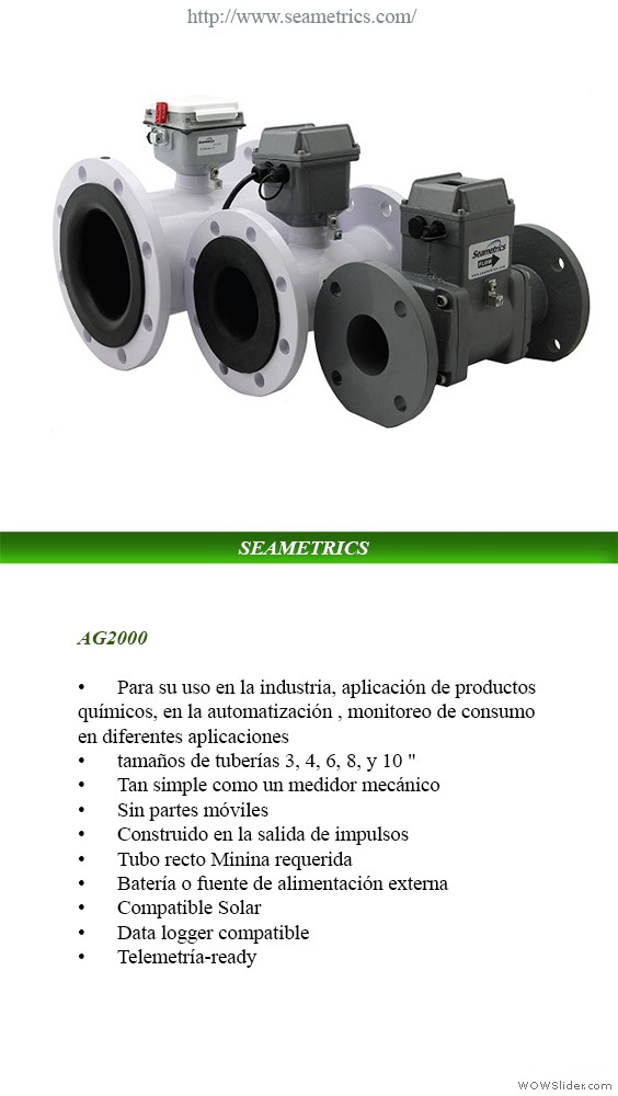 SEAMETRICS AG2000 / Electromagn�tico / Bajo Costo