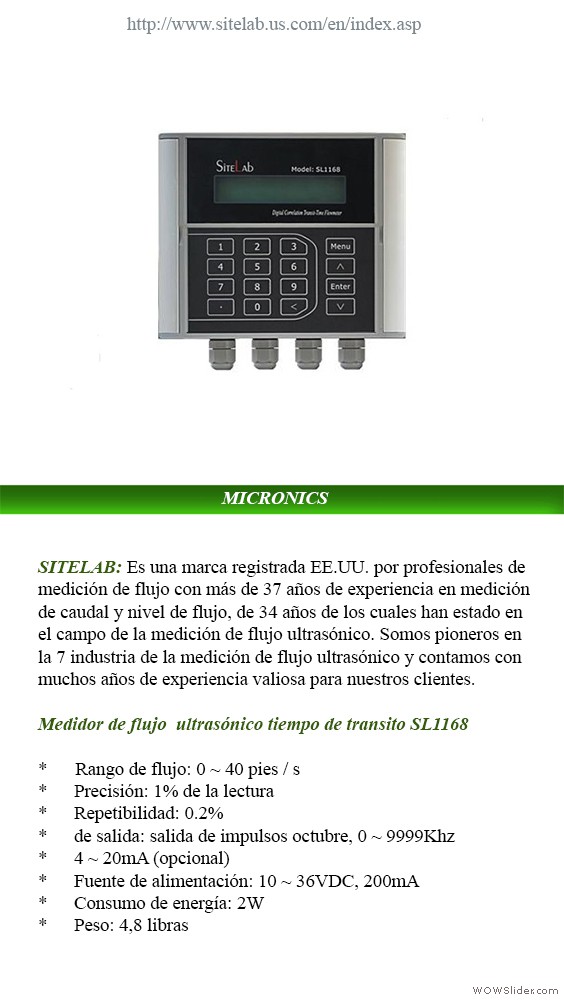 SITELAB SL1168 - Linea Econ�mica