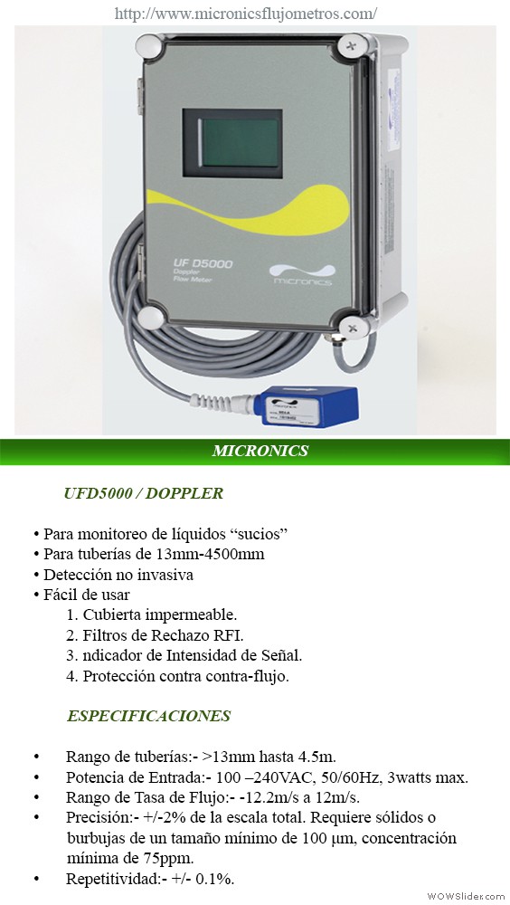 MICRONICS UFD5000 / DOPPLER